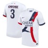 Camiseta de fútbol Paris Saint-Germain Presnel Kimpembe 3 Segunda Equipación 2024-25 - Hombre